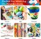 Acrylic Paint Set With 12 Brushes, 36 Colors (59ml, 2oz) Art Craft Paints Gifts for Artists Kids Beginners & Painters